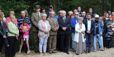 Uroczyste odsłonięcie pomnika nastąpiło 14 lipca