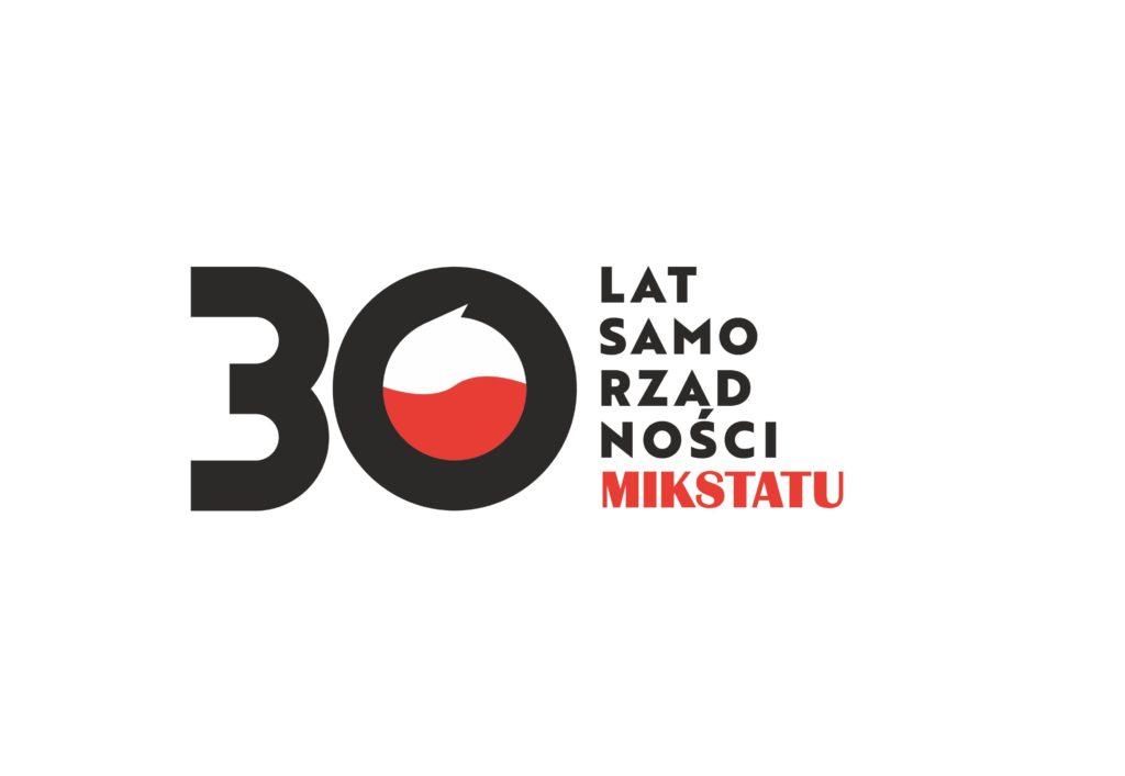 Logo 30-lecia Związku Miast Polskich.