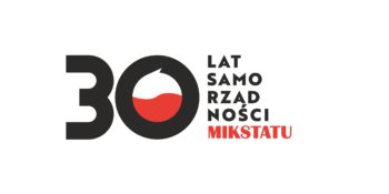 Logo 30-lecia Związku Miast Polskich.