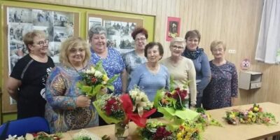 Dekupaż i biskupicka ikebana