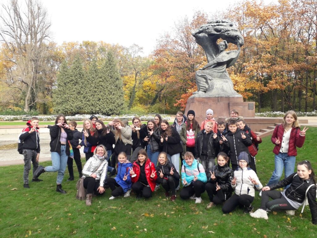 Nasi uczniowie w stolicy - wycieczka do Warszawy