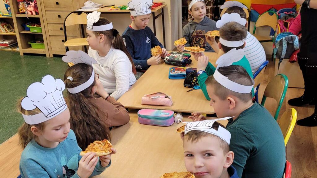 Dzień Pizzy w Oddziale Przedszkolnym w Biskupicach Zabarycznych