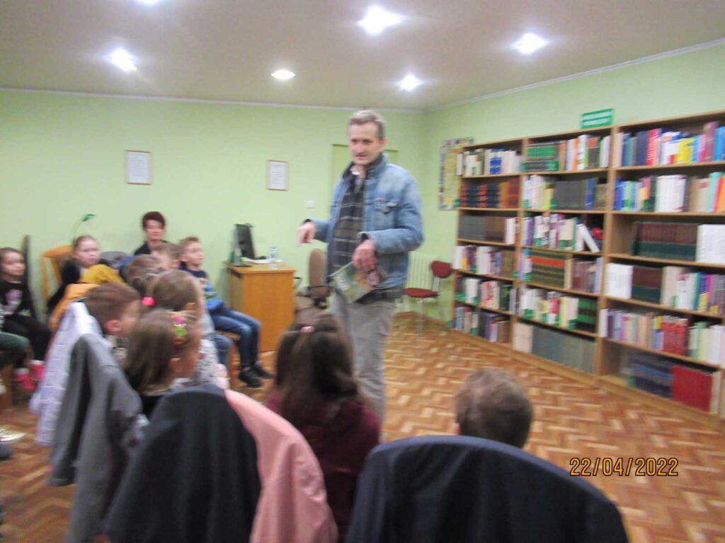 W Bibliotece Publicznej w Mikstacie gościł Pan Waldemar Skrobacz