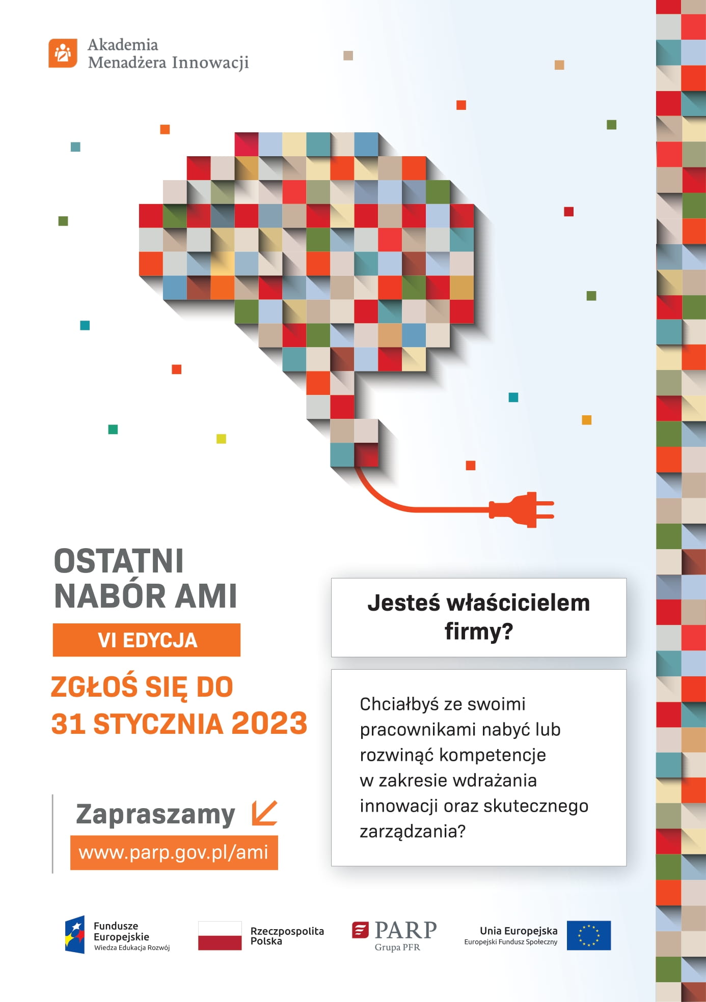 AMI to kompleksowy, autorski program Polskiej Agencji Rozwoju Przedsiębiorczości