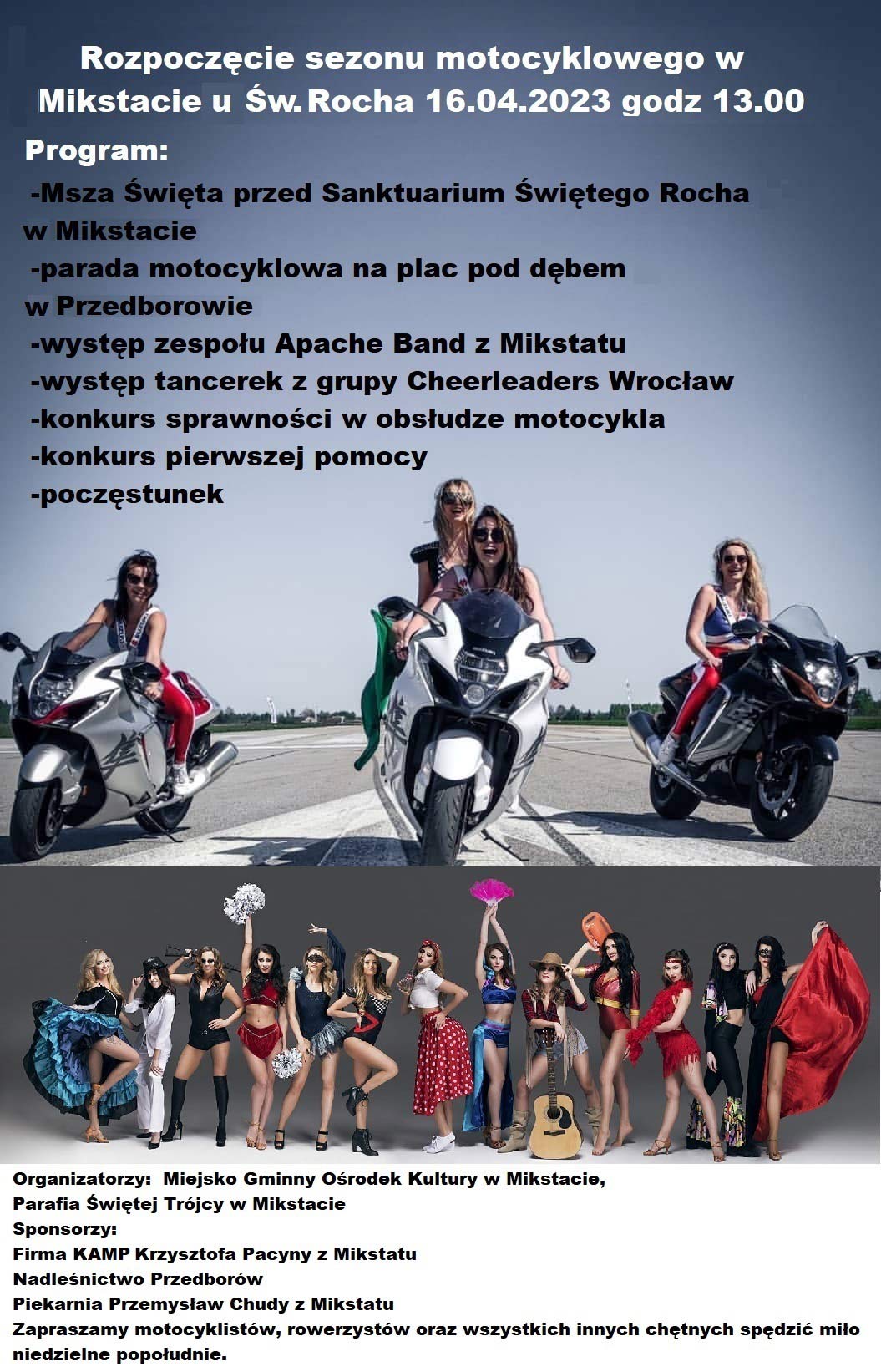 Rozpoczęcie sezonu motorowego 2023