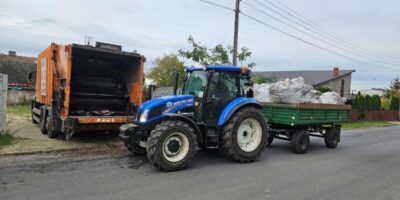 usuwanie folii rolniczych i innych odpadów pochodzących z działalności rolniczej