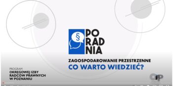 Program "Poradnia" prowadzony przez Okręgową Izbę Radców Prawnych w Poznaniu