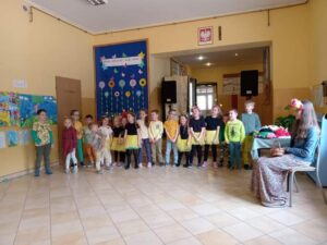 Sprawozdanie z obchodów I Dnia Wiosny w Szkole Podstawowej z oddziałem przedszkolnym w Kaliszkowicach Ołobockich