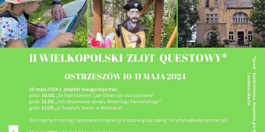 II Wielkopolski ZLOT Questowy 10-11 maja 2024