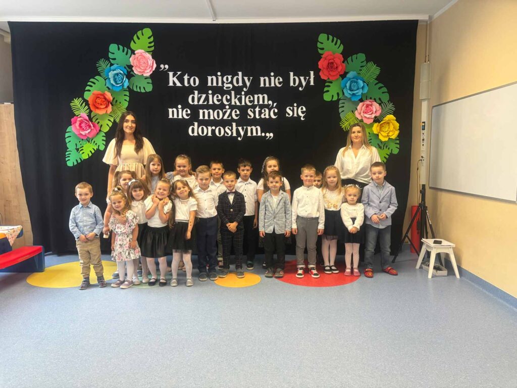 4 maja 2024 roku w oddziale przedszkolnym w Biskupicach Zabarycznych odbył się uroczysty Dzień Dziecka