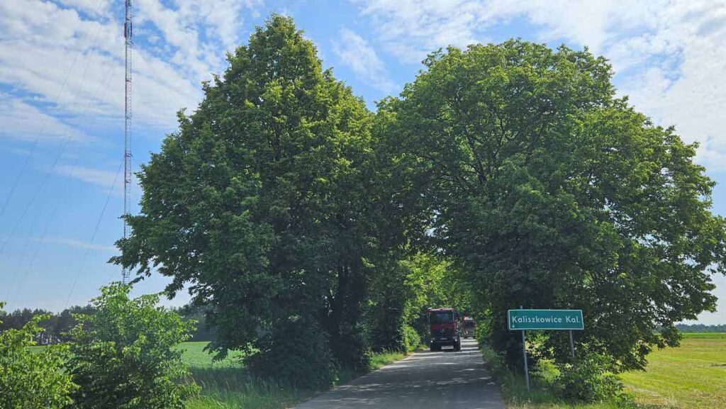 odcinek drogi gminnej G832549 Mikstat – Kaliszkowice Kaliskie