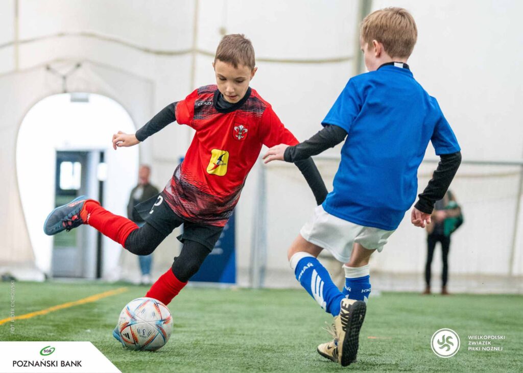 Drużyna Żaka (U-8) KS Lilia Mikstat z Trenerem Wojciechem Jaroszem wzięła udział w Turnieju Funinio w Poznaniu