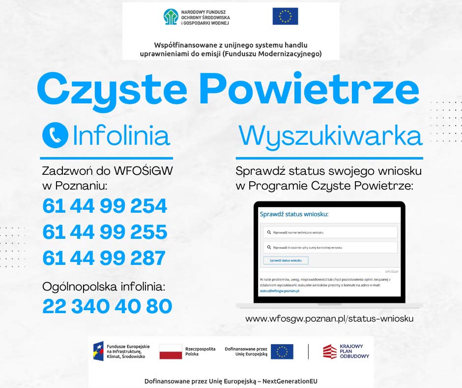 Trwa nabór wniosków w ramach nowej odsłony Programu Czyste Powietrze