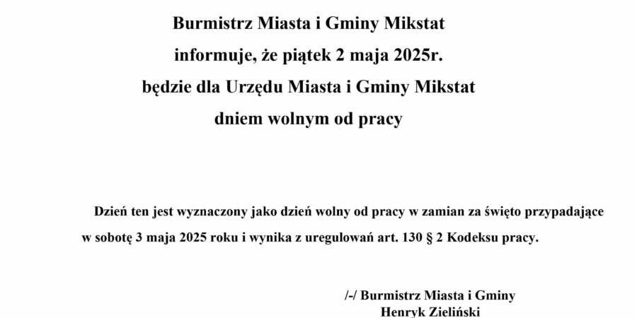 Ogłoszenie