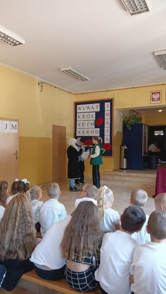 Święto Konstytucji 3 Maja w SP Kaliszkowice Ołobockie