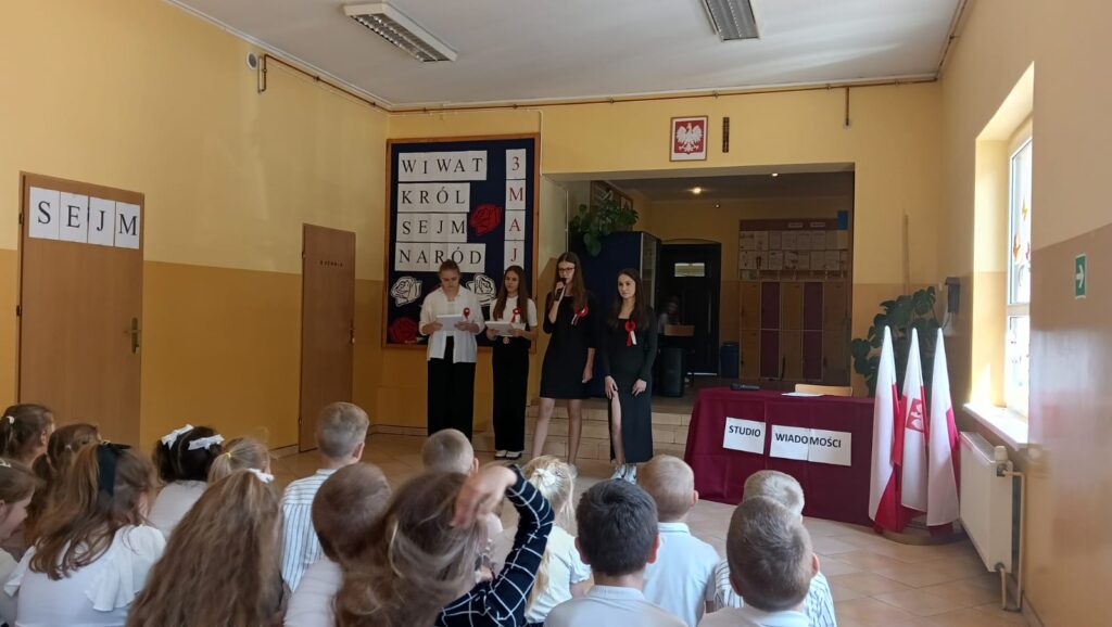Święto Konstytucji 3 Maja w SP Kaliszkowice Ołobockie