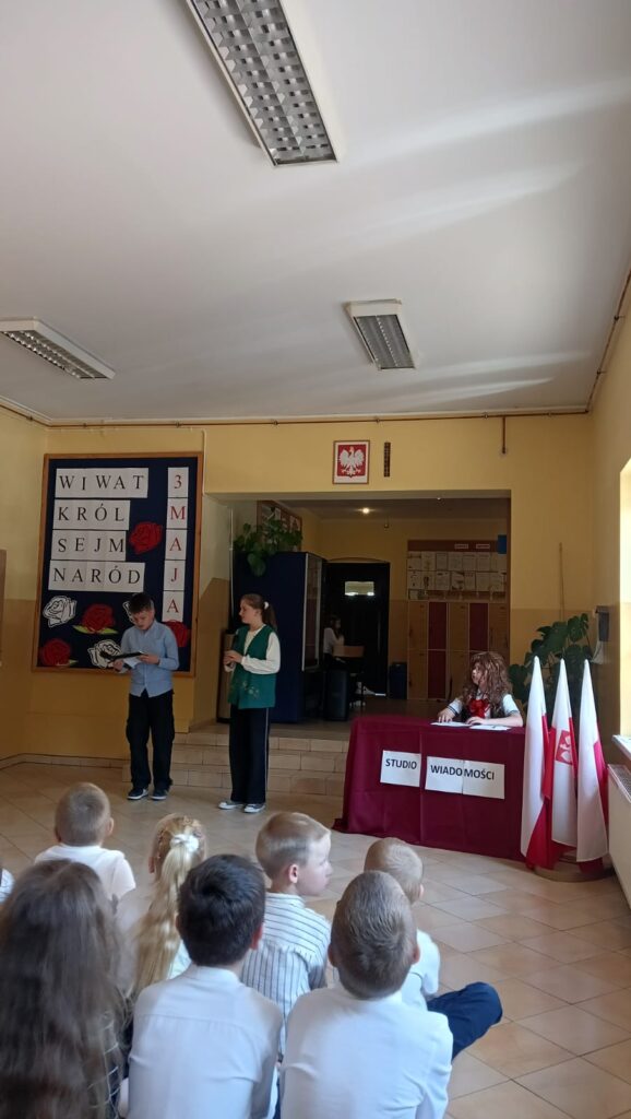 Święto Konstytucji 3 Maja w SP Kaliszkowice Ołobockie