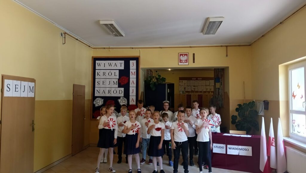 Święto Konstytucji 3 Maja w SP Kaliszkowice Ołobockie