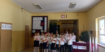 Święto Konstytucji 3 Maja w SP Kaliszkowice Ołobockie