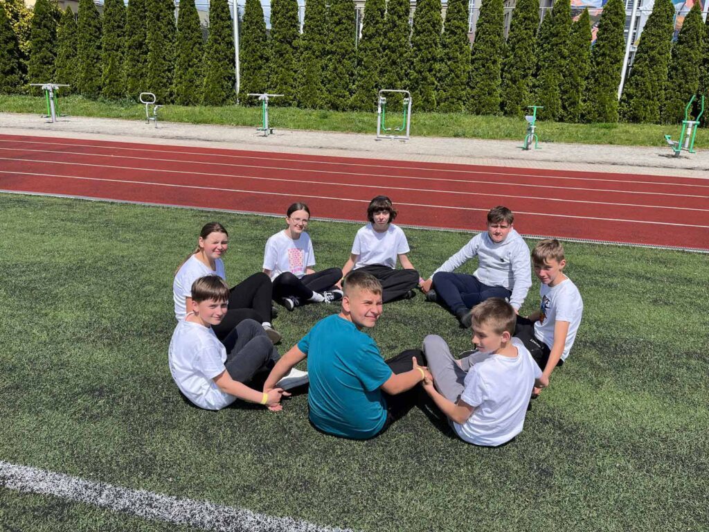 Uczniowie SP w Biskupicach Zabarycznych uczestnikami SPORT FESTIVALU