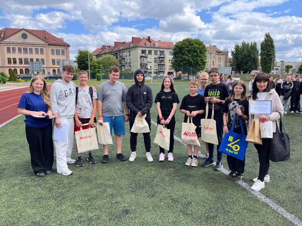 Uczniowie SP w Biskupicach Zabarycznych uczestnikami SPORT FESTIVALU