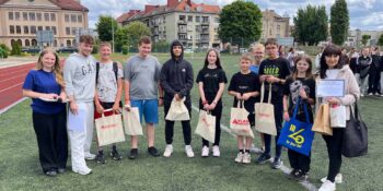 Uczniowie SP w Biskupicach Zabarycznych uczestnikami SPORT FESTIVALU