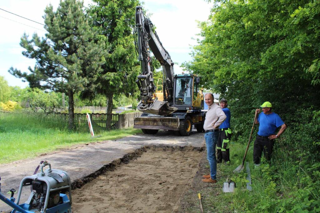 Najbardziej zniszczone odcinki dróg – trwają prace remontowe