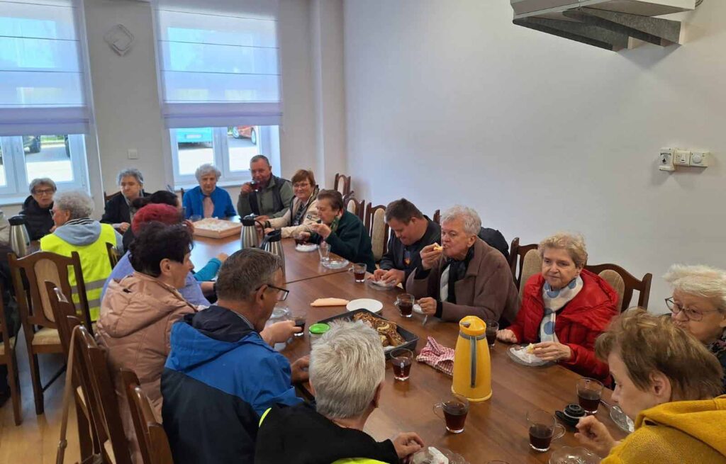 Celem wyprawy był zabytkowy Kościół Narodzenia Najświętszej Maryi Panny w Kotłowie