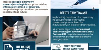 Kampania Informacyjna dotyczącą rachunków za energię elektryczną