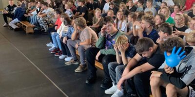 19 września 2025 r. , na zaproszenie Biblioteki Publicznej, w szkole podstawowej ponownie gościł Maciej Elantkowski, popularyzator historii, regionalista.