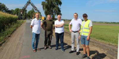 W Gminie Mikstat na odcinku Kotłów – Kaliszkowice Ołobockie trwa remont drogi powiatowej