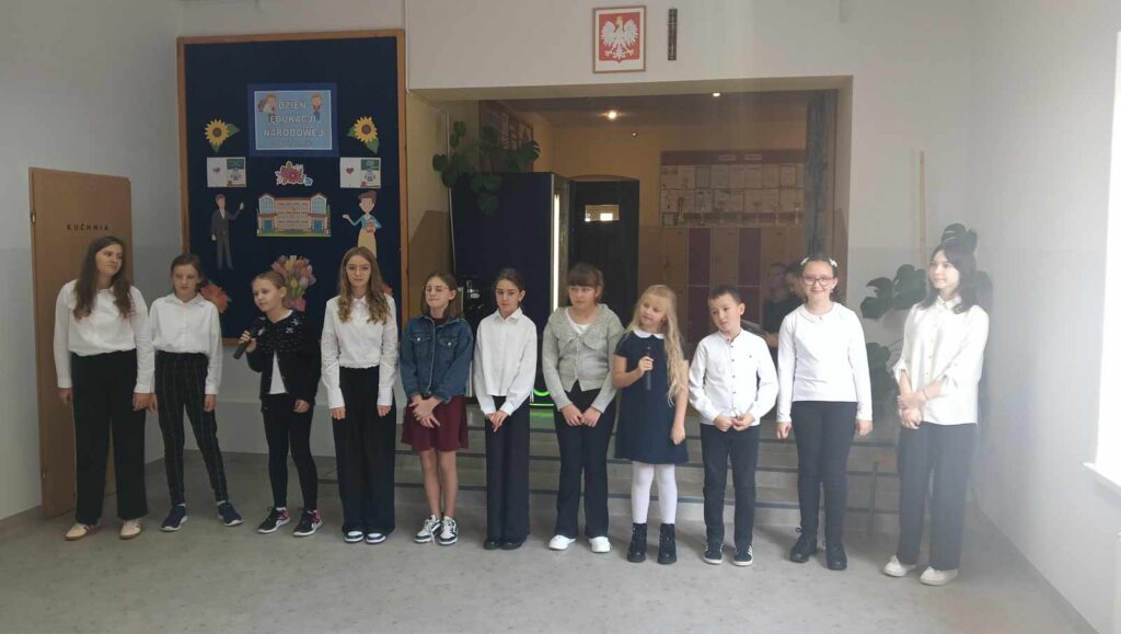 Obchody Dnia Edukacji Narodowej w SP w Kaliszkowicach Ołobockich
