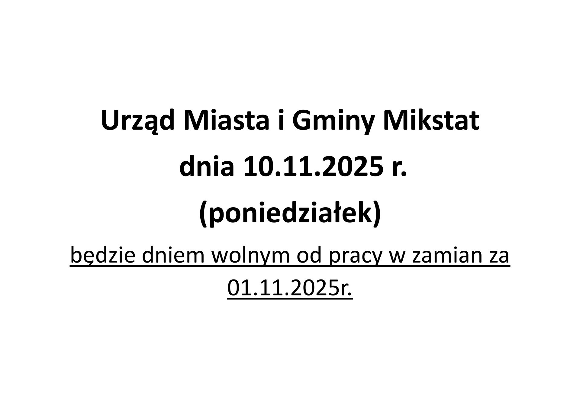 ogłoszenie