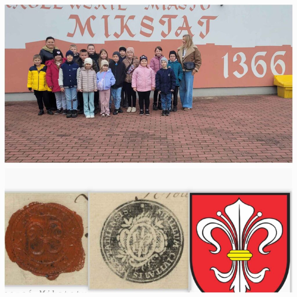 uczniowie klas I–III ze Szkoły Podstawowej w Biskupicach Zabarycznych odwiedzili Mikstat, biorąc udział w wycieczce edukacyjnej poświęconej historii miasta oraz lokalnemu dziedzictwu kulturowemu.