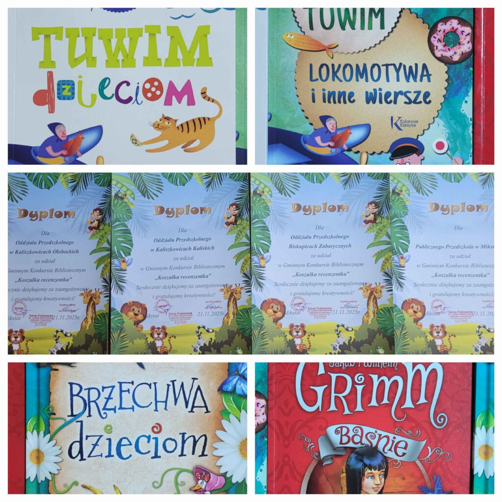 Gminny konkurs czytelniczo-plastyczny „Koszulka Recenzentka” – rozstrzygnięty!