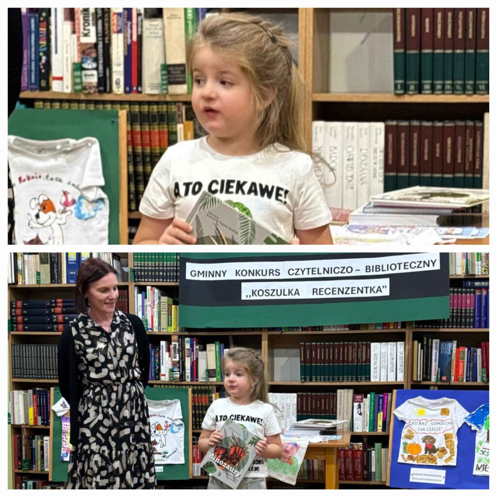 Gminny konkurs czytelniczo-plastyczny „Koszulka Recenzentka” – rozstrzygnięty!