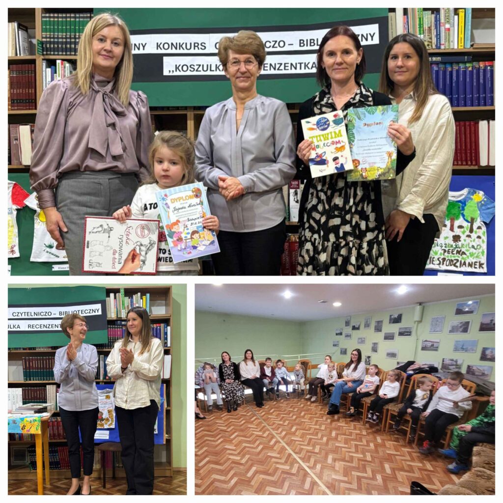 Gminny konkurs czytelniczo-plastyczny „Koszulka Recenzentka” – rozstrzygnięty!