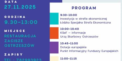 III Forum Przedsiębiorczości – bezpłatne spotkania z ekspertami