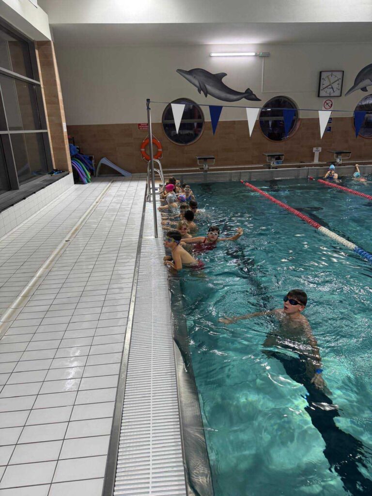 Udział uczniów szkół podstawowych z Miasta i Gminy Mikstat w programie „ABC Pływania”