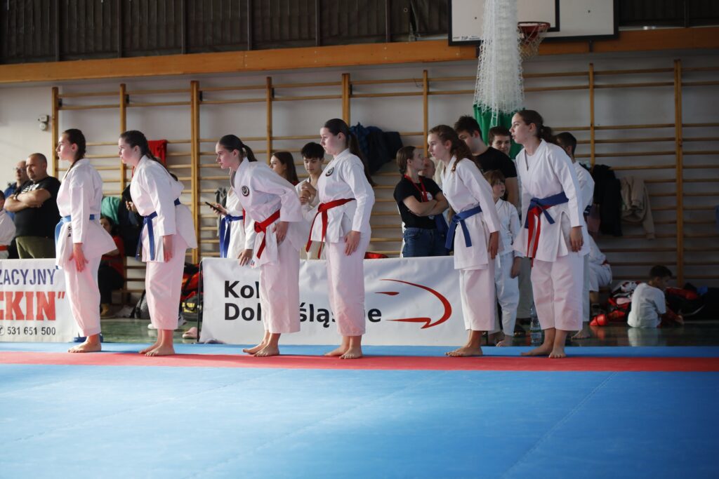 W sobotę, 8 listopada, sześcioro zawodników UKS Hitotsu Ostrzeszów (w tym dwie mikstaczanki) wzięło udział w XXXIV Mistrzostwach Ziemi Legnickiej w Karate "Lion Karate Open" 