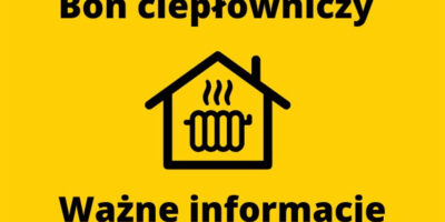 Informacja dotycząca bonu ciepłowniczego