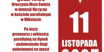 Święto Niepodległości w Mikstacie