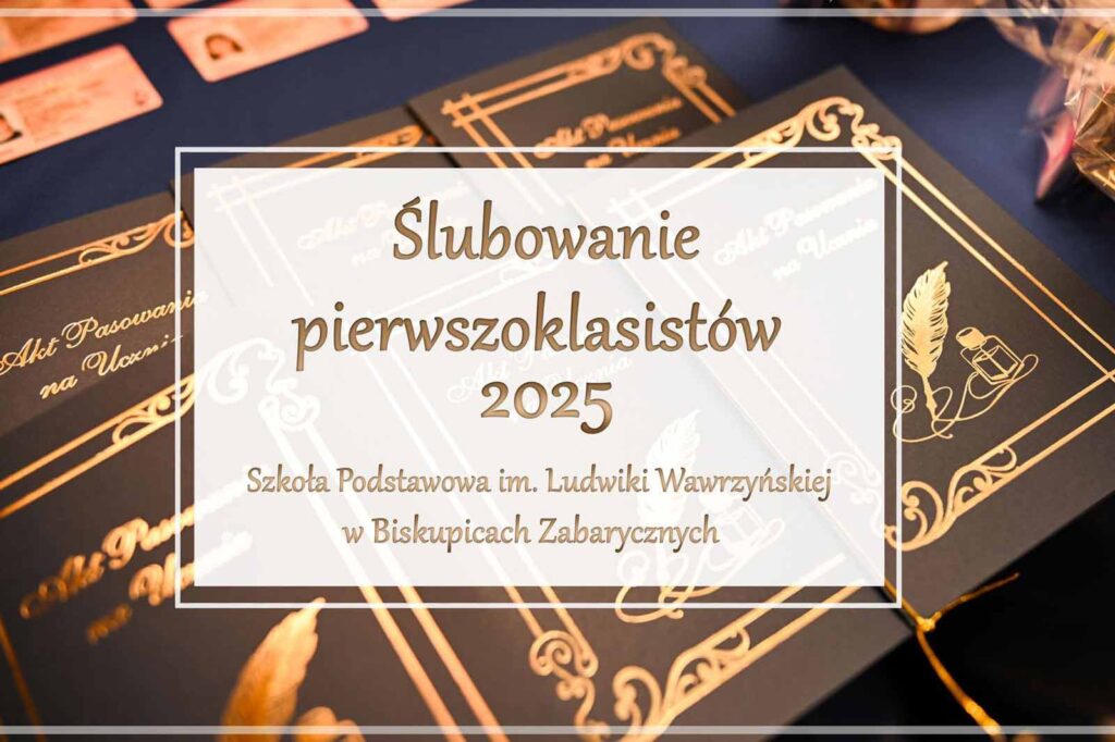 Uroczyste Pasowanie na Ucznia w Szkole Podstawowej w Biskupicach Zabarycznych