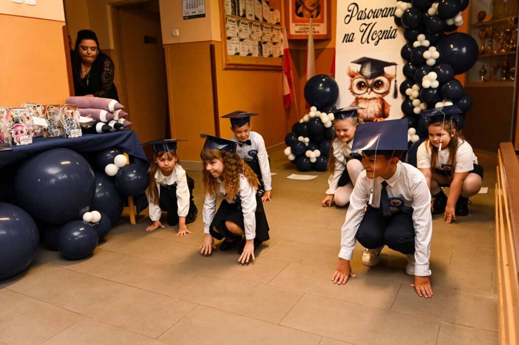 Uroczyste Pasowanie na Ucznia w Szkole Podstawowej w Biskupicach Zabarycznych