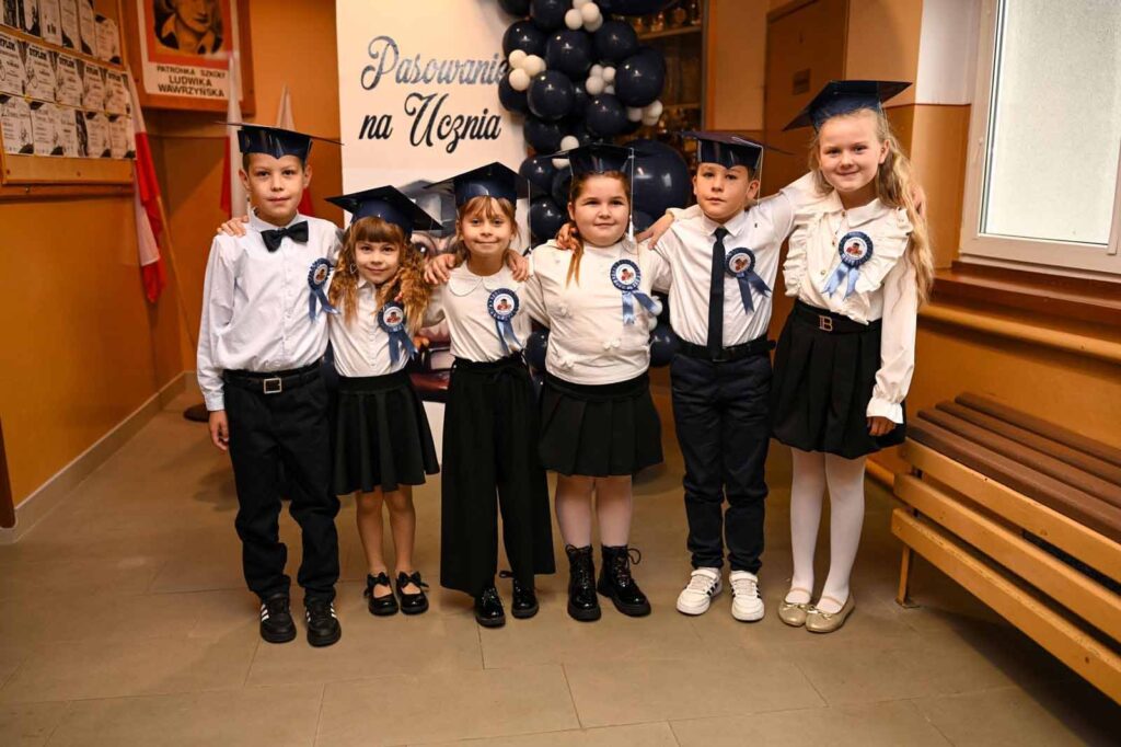 Uroczyste Pasowanie na Ucznia w Szkole Podstawowej w Biskupicach Zabarycznych