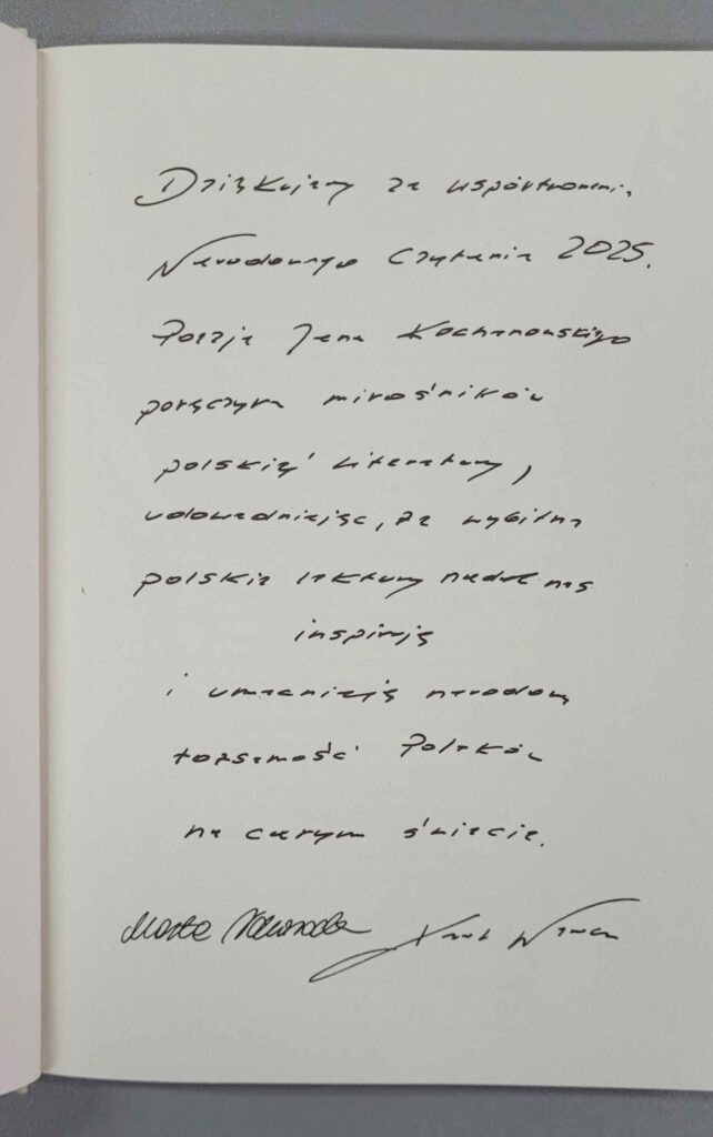 Podziękowanie dla społeczności szkolnej w Biskupicach Zabarycznych