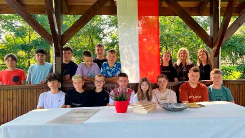 Podziękowanie dla społeczności szkolnej w Biskupicach Zabarycznych