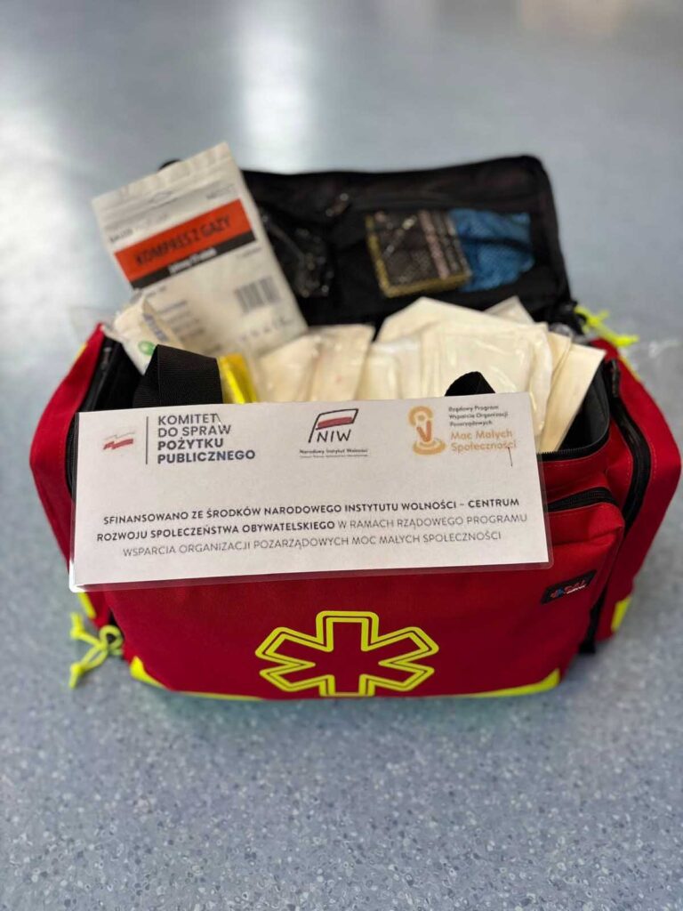 Wyjątkowe szkolenie z pierwszej pomocy w Szkole Podstawowej w Biskupicach Zabarycznych