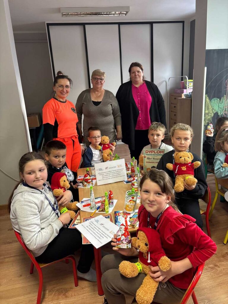 Wyjątkowe szkolenie z pierwszej pomocy w Szkole Podstawowej w Biskupicach Zabarycznych