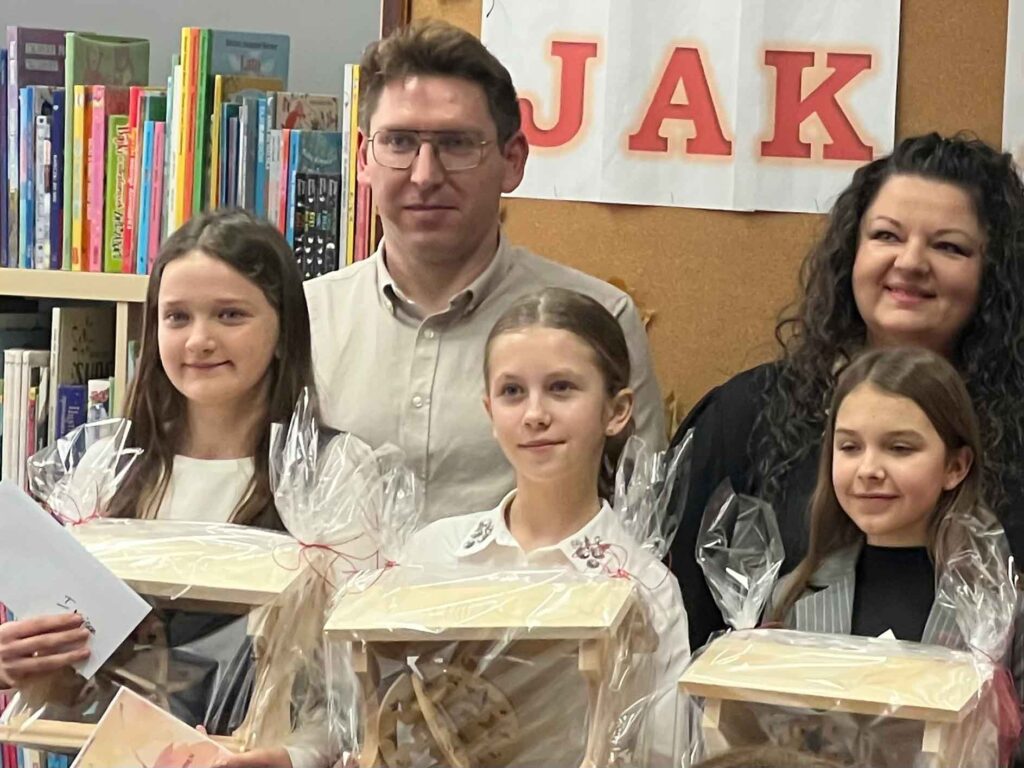 Sukces uczniów SP Biskupice Zabaryczne w XXIV Powiatowym Konkursie Recytatorskim